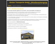 Bild Decker Transporte GmbH