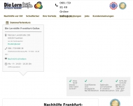 Website Die Lernhilfe Frankfurt-Gallus