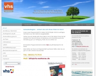 Bild Volkshochschule des Wetteraukreis