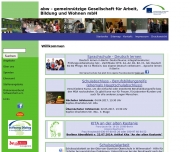 abw gemeinn?tzige Gesellschaft f?r Arbeit, Bildung und Wohnen mbH Main Willkommen bei der Arbeit, Bi...