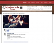 Bild Bayer Gerd MUSIKUS YAMAHA Musikschule