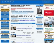 Website SCHMITZ Immobilien und Hausverwaltung