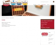 Bild Braun Tabak-Lotto-Presse Cigar-Depot