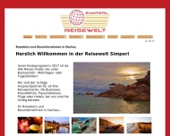 Website Reisewelt Simperl Autobus und Reiseb�ro