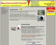 Bild Kunold Frank Maschinenverleih fr Bau, Handwerk + Garten