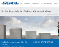 Bild Stahl GmbH u. Co KG, Hans Elektrotechnik Kltetechnik