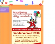 Bild Lambertz Gaby Verleih von Karnevalskostmen
