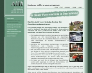 Website AIH Assekuranzmakler für Industrie und Handel