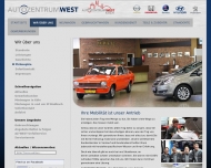 Website Autozentrum West Köln