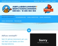 ABFLUSS VERSTOPFT - AKS Abflusskummer - Servicenummer