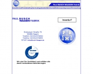 Bild Paul Busch Waagenfabrik GmbH & Co.