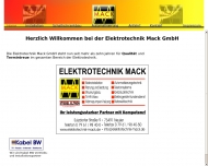 Bild Elektrotechnik Mack GmbH