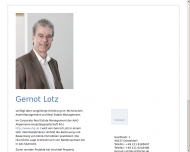 Website Dipl.-Ing. Architekt Gernot Lotz