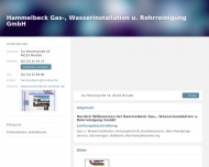 Bild Hammelbeck Gas-, Wasserinstallation u. Rohrreinigung GmbH