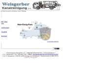 Bild Weisgerber e.K. Kanalreinigung