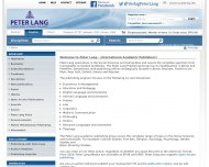Bild Peter Lang GmbH Internationaler Verlag der Wissenschaften