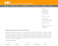 Bild Norbert Makowski Offsetdruckerei