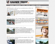Website Haaner Treff Verlagsgesellschaft