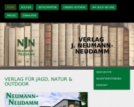 Verlag f?r Jagd, Natur Outdoor - verlag-neumann-neudamms Webseite