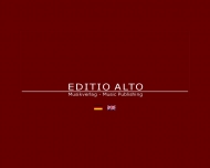Bild Editio Alto Musikverlag