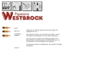 Website Westbrock Bernd Papeterie