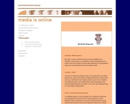 Website media is online - Agentur f�r Medien und Marketing Nikolaus Andre
