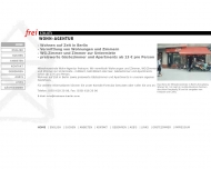 Website freiraum hostel