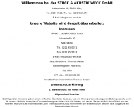 Bild Weck GmbH Stuck + Akustik