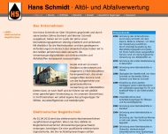Bild Schmidt, Hans GmbH & Co. Altlentsorgung