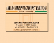 Bild Ambulanter Pflegedienst Rheingau A. Frank u. R. Niesner