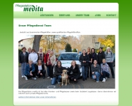 Website Pflegestation MEDITA , Juliane Graubaum