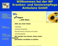Bild WF Kranken- u. Seniorenpflege Ambulanz GmbH