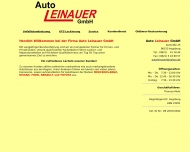 Bild Auto Leinauer GmbH