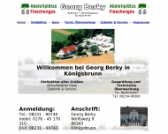 Bild Berky sen. Georg Abstellpltze, Wohnwagenabstellpltze, Flaschengas