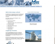 Bild GEFA Gesellschaft fr Frderanlagenbau mbH