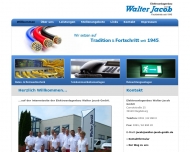 Walter Jacob Elektroanlagenbau GmbH Magdeburg - Elektroinstallation, Telekommunikationsanlagen, Date...