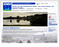 Bild Kraftwerke Haag GmbH.