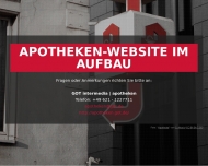 Apotheken-Website im Aufbau