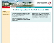 Website Abfallentsorgung  und Stadtreinigungsbetrieb der Stadt Chemnitz