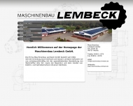 Bild Lembeck Maschinenbau GmbH