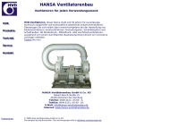 Bild HANSA Ventilatoren u. Maschinenbau Neumann GmbH & Co. KG
