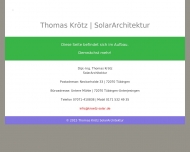 Bild Krtz Thomas Dipl.Ing. Solararchitektur