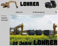Bild Lohrer GmbH Bagger- und Abbruchbetrieb