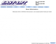 Bild EASY-LIFT Hubbhnenvermietung Gert Bhmer