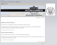 Bild Heinrich Khler Inh. Volker Parthen Berliner Briefmarken-Auktionen GmbH