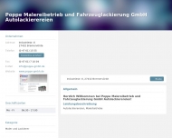 Bild Poppe - Malereibetrieb und Fahrzeuglackierung GmbH