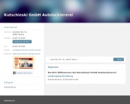 Bild Kutschinski GmbH Autolackiererei