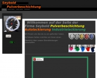 Bild Maler Seybold - Pulverbeschichtung-Autolackierung Industrielackierung