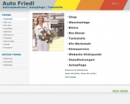 Website Friedl Günter KFZ-Meisterbetrieb