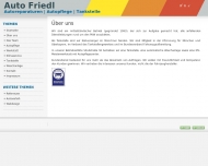 Website Friedl Günter KFZ-Meisterbetrieb